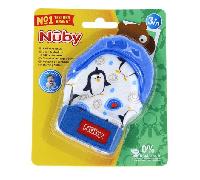 Nûby - Manopla de Dentición Happy Hands™ - Azul - 3m+