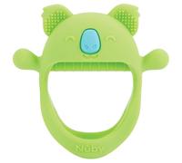 Nuby Mini Mordedor Pulsera de Silicona, Sin BPA, 1 Unidad, desde 3 Meses | Juguete de dentición de silicona con múltiples superficies, estimula la motricidad oral y alivia molestias de encías