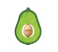 Nuby Mordedor de aguacate, fácil agarre, sin BPA, adecuado a partir de 3 meses