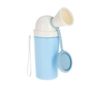 Nuby Orinal de viaje para niños, diseño ergonómico de embudo, orinal portátil a prueba de fugas para entrenamiento de inodoro, esencial compacto para niños, fácil de usar y transportar