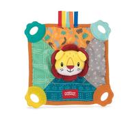 Nuby Plush Teether Manta Para Dentición, Con Forma De León, Más De 3 Meses