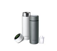 Nuby RapidCool™ - Prepara la comida perfecta para bebés en solo 2 minutos - Ideal para llevar - Incluye un dosificador de leche en polvo, una tapa digital y un biberón isotérmico