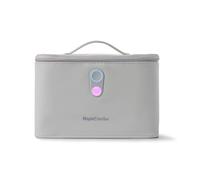 Nuby RapidSterilise - Esterilizador de biberón UV de sobremesa, ciclo de esterilización de 3 minutos | Solución esterilizadora eléctrica UV rápida y eficaz | Mata el 99,9% de los gérmenes (gris)