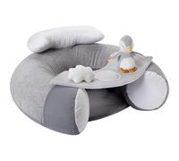 Nuby Sit-Me-Up Asiento Inflable Bebé con Bandeja, +6 Meses, Pingüino