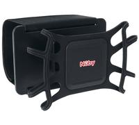 Nuby Soporte Ligero y portátil para Tableta: se asegura fácilmente al reposacabezas del Asiento Trasero para niños o Adultos. Soportes Antideslizantes Flexibles y ángulo Ajustable para visualización,