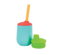 Nuby Vaso de Aprendizaje Evolutivo 3 Etapas, Flujo Libre, 120ml, +6 Meses | Vaso aprendizaje 3 etapas silicona, boquilla dura flujo libre, lavavajillas y antideslizante, para transición biberón-vaso