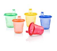 Nuby Set de Tazas con Boquilla de Flujo Libre +9m 210 ml