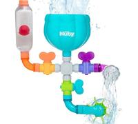 Nuby Wacky Waterworks Juguete de Baño Interactivo, 10 Piezas, +18 Meses