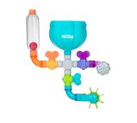 Nuby Wacky Waterworks Pipes Bath Toy - giocattolo da bagno per bambini con caratteristiche interattive per lo sviluppo cognitivo