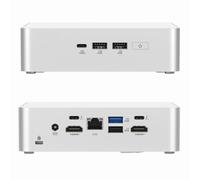 NUC 15 Pro+ NUC15CRSU9 Elegante mini PC con procesador Intel Core Ultra 9, gráficos Arc, HDMI dual, Thunderbolt 4 | Ideal para el trabajo, juegos y creatividad (32 GB DDR5-5600/1TB SSD)