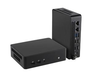 NUC16 PRO AI Mini PC Intel Core Ultra5 325, gráficos Intel Arc, SSD PCIe M.2 dual, LAN dual 2.5G, Blutooth 6, Wi-Fi 7, negro, para creación de negocios y contenido (8G RAM 256G SSD Windows11 PRO)