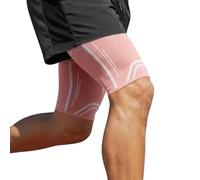 NuCamper 1 Par Soporte Muslo para Hombres y Mujeres, Transpirable Manga de Compresión de Muslo, Antideslizante Elásticas Deportiva Muslera para Recuperación Esguince Cuádriceps Lesiones Isquiotibiales