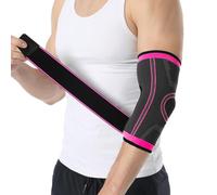 NuCamper Codera Epicondilitis 2 Piezas, Banda de Compresión Ajustable, Codo de Tenista Golfista, Hombre y Mujer, Coderas Deportiva Para Tendinitis Aliviar Dolor Gym Crossfit Levantamiento de Pesas