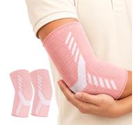 NuCamper Coderas Epicondilitis, Cinta de Codo Tenista y Golfista para Tendinitis Alivio del Dolor Codera de Compresión para Hombre y Mujer Coderas de Deportivas para Tenis Golf Padel Gym Fitness