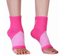 NuCamper Compresión Tobillera, Hombre y Mujer Esguince Calcetín, Ligero, Elástico y Transpirable, Soporte para Fascitis Plantar, Daño De Ligamentos, Tendinitis de Aquiles, Alivia La Hinchazón