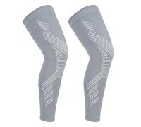 NuCamper Manga de Compresión de Pierna Completa Rodillera Compresión Largas | Silicona Antideslizante Rodillera Ligamento, Soporte Para Desgarro Menisco Artritis, Gym, Tendinitis,Deportiva,Hombre y Mujer