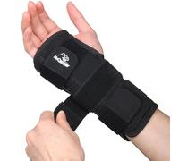 NuCamper Muñequera para Túnel Carpiano,Muñequera ajustable de soporte nocturno con férulas extraíbles para hombres y mujeres Alivio del dolor, Transpirable para Artritis, Tendinitis