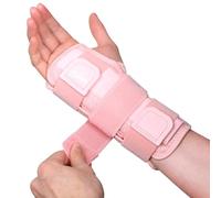 NuCamper Muñequera para Túnel Carpiano,Muñequera ajustable de soporte nocturno con férulas extraíbles para hombres y mujeres Alivio del dolor, Transpirable para Artritis, Tendinitis