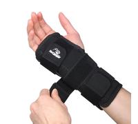 NuCamper Muñequera para Túnel Carpiano,Muñequera ajustable de soporte nocturno con férulas extraíbles para hombres y mujeres Alivio del dolor, Transpirable para Artritis, Tendinitis