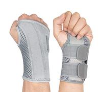 NuCamper Muñequera Tendinitis Muñeca, Muñequera Túnel Carpiano con Férulas | Ajustable Muñequera Ortopédica Adapta a Mano Derecha Izquierda, Férula Muñeca para Hombre y Mujer para Tendinitis, Esguince