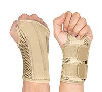 NuCamper Muñequera Tendinitis Muñeca, Muñequera Túnel Carpiano con Férulas | Ajustable Muñequera Ortopédica Adapta a Mano Derecha Izquierda, Férula Muñeca para Hombre y Mujer para Tendinitis, Esguince