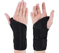 NuCamper Muñequera Tendinitis Muñeca, Muñequera Túnel Carpiano con Férulas | Ajustable Muñequera Ortopédica Adapta a Mano Derecha Izquierda, Férula Muñeca para Hombre y Mujer para Tendinitis, Esguince