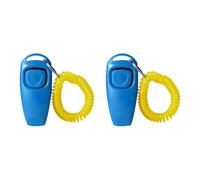 Nucelit 2 silbatos para entrenamiento de perros con correa de muñeca para comandos eficaces y control de comportamiento para interiores y exteriores