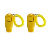 Nucelit 2 silbatos para entrenamiento de perros con correa de muñeca para comandos eficaces y control de comportamiento para interiores y exteriores