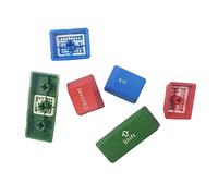 Nucelit 6 teclas de cambio de altura OEM, 1,25 U, 10 mm, DyeSUB, teclas de personalidad para teclados mecánicos, teclas PBT, resistentes al aceite, escritura cómoda, cumpleaños, jugadores
