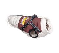 Nucelit Abrigo de algodón aislado para perros grandes, resistente al viento, protector cómodo, traje de 2 patas para razas al aire libre, abrigo cálido para clima frío para mascotas
