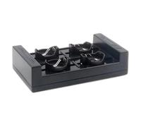 Nucelit Adaptador de carga de batería de carga rápida para LIR2032 LIR2025 LIR2016 recargable de 3,6 V con botón / dispositivo de celda de moneda recargable