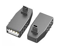 Nucelit Adaptador de datos de carga USB de 5 pines a USB a hembra para smartphones, tabletas, cámaras, adaptador de cámara digital