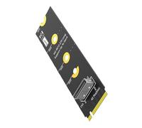 Nucelit Adaptador NVME a SFF 8612 de alta velocidad compatible con PCIe4.0 para acelerador de datos de transferencia rápida de datos