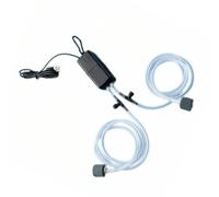 Nucelit Aireador USB para peceras con doble agujero, bombas de aire silenciosas, diseños de doble ventilación para acuario de aire de peces