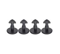 Nucelit Ajuste para Evoque Discovery 3 4 parachoques gancho de remolque clips de cubierta tornillos moldura giro inserto kit de soporte de remolque Clip de soporte de remolque Clip de soporte de