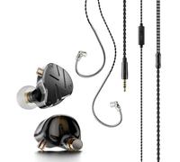 Nucelit Auriculares intraurales para escuela, aula, biblioteca, viajes, cable de 3,5 mm, para MP3, teléfono, computadora, laptop, auriculares intraurales con graves potentes