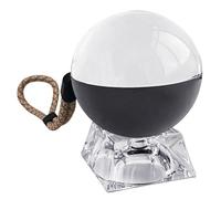 Nucelit Bola de cristal de vídeo, lámpara de bola de cristal desmontable, pantalla esférica y de sonido, reproductor de fotos