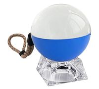 Nucelit Bola de cristal de vídeo, lámpara de bola de cristal desmontable, pantalla esférica y de sonido, reproductor de fotos