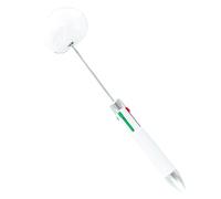 Nucelit Bolígrafo multicolor con cuentas, 4 colores en 1, retráctil, multicolor, para escribir, anotar, marcar, adecuado para estudiantes y trabajadores de oficina