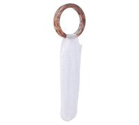 Nucelit Bolsa de almacenamiento portátil para botella de vino, bolsa de aislamiento para botellas de agua, bolsas tejidas a mano, bolsa de regalo, Brown, Mass Beauty