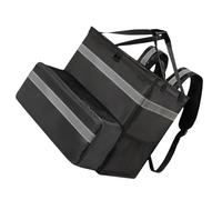 Nucelit Bolsa de pizza ventilada, cinta meditativa, seguridad nocturna, tela universitaria, mochila portadora de alimentos