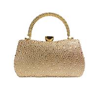Nucelit Bolso bandolera elegante con purpurina para almacenamiento organizado en ocasiones de graduación, funciones sociales, bolso de noche, champán