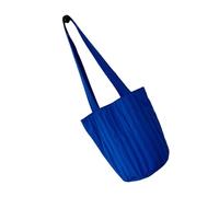 Nucelit Bolso de mano casual de gran capacidad para las axilas con asa de fácil transporte para los compradores y uso diario, Blue