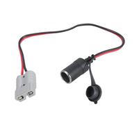 Nucelit Cable adaptador de batería de 50 A, 600 V, enlace de transferencia a toma de energía del vehículo, para equipos industriales, conectores rápidos, cable adaptador de batería para carretilla