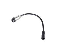 Nucelit Cable de alimentación de aviación GX20 de 5,5 x 2,1 mm a GX20 de 2 pines, cable de conversión soporta 150 W 10 A para estaciones eléctricas al aire libre y más cables de equipos de aviación
