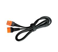 Nucelit Cable de carga XT60I macho hembra de 50 cm a 10 m de longitud, 12 AWG, línea de transferencia de energía flexible para batería UAV y generador solar, cable de enlace de panel fotovoltaico
