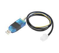 Nucelit Cable de programación USB, línea de datos para controlador de bicicleta eléctrica, programación y sintonización de línea USB
