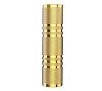 Nucelit Cable extensor estéreo de 3,5 mm a hembra de 3,5 mm, para múltiples dispositivos, sin retardo o tartamudeo, 3 acopladores de sonido de alta fidelidad