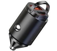 Nucelit Cargador de coche USB C 20W adaptadores de cigarrillos PD20W y QC3.0 para teléfono de coche, 2 puertos, adaptadores de carga rápida C