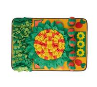 Nucelit Colorida alfombrilla de alimentación para varios perros que fomenta los instintos naturales de búsqueda de alimentos a través de actividades de entrenamiento de olores, rompecabezas de juguete